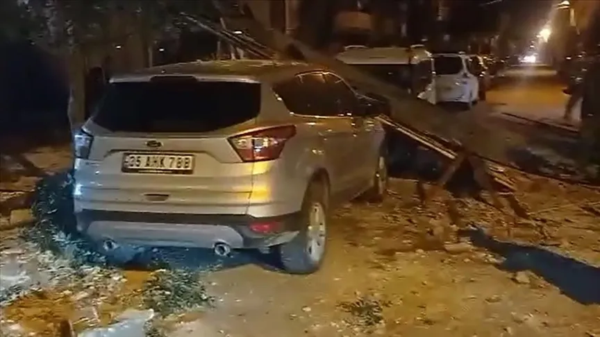 Forte tempestade afectou negativamente a vida em Manisa