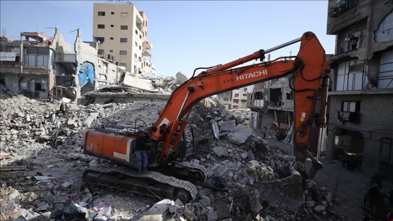 YK:n kehitysohjelma UNDP: Gazan raunioiden poistaminen kestää nykyvauhdilla 7 vuotta.