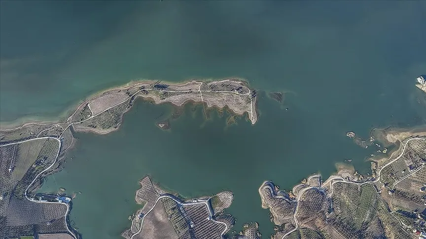 Уровень воды в плотине Каракая, снизившийся из-за засухи, восстановился благодаря дождям