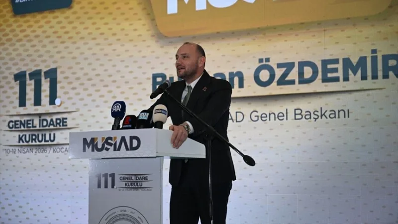Özdemir, presidente de MÜSİAD: No fue fácil mantener la imagen de nuestro país como un refugio seguro cuando todo a nuestro alrededor era un círculo de fuego
